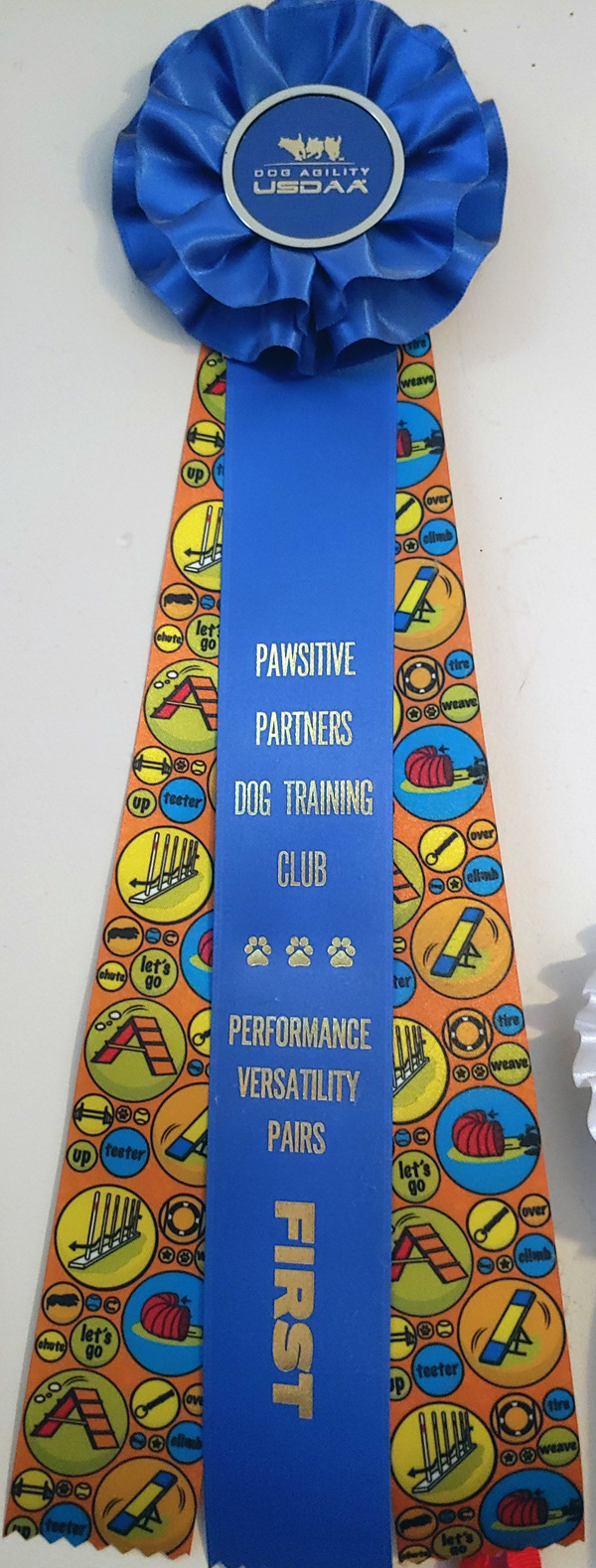 Kibo USDAA Performance Pairs Ribbons